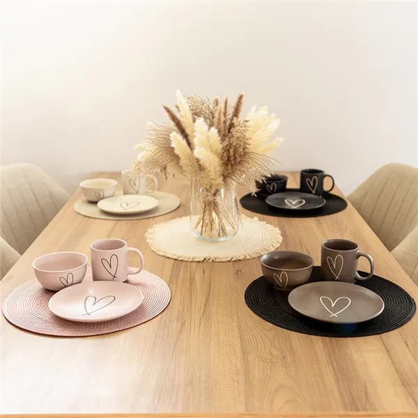 Ceramic mug heart X6976-26