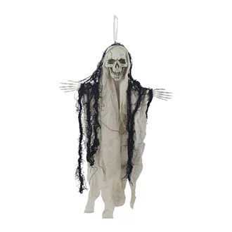 Hanging skeleton with Robe Halloween decoration X7024