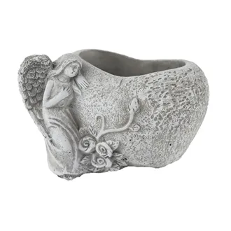 Cement heart planter X7056/2