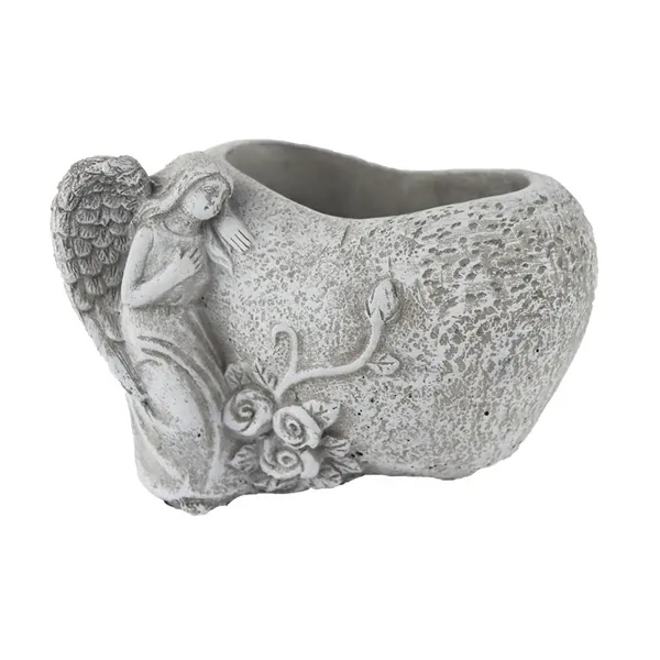 Cement heart planter X7056/2