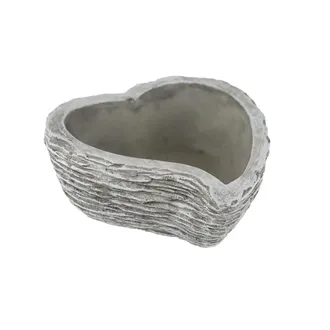 Cement planter heart X7067/2