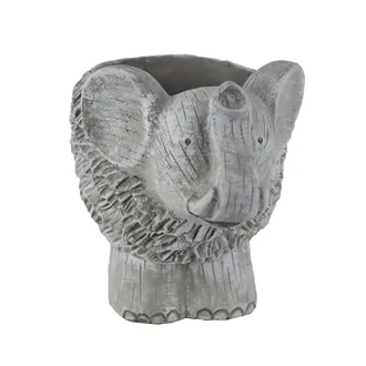 Cement planter elephant X7068/2