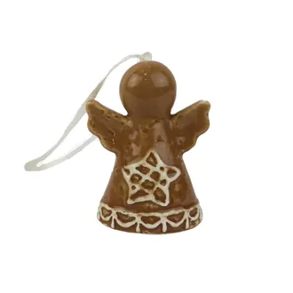 Gingerbread angel to hang X7139