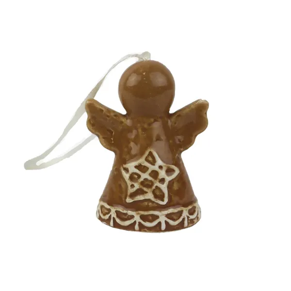 Gingerbread angel to hang X7139