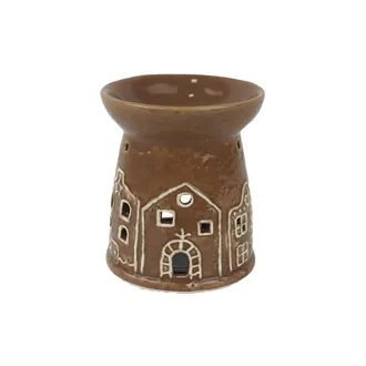 Aroma lamp with a house motif X7160
