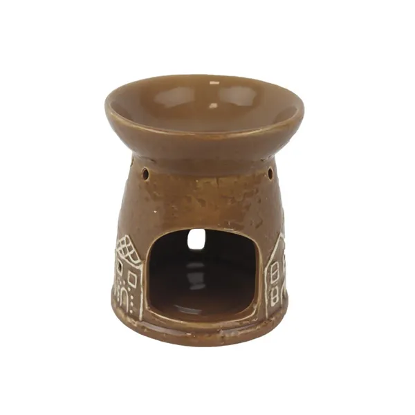 Aroma lamp with a house motif X7160