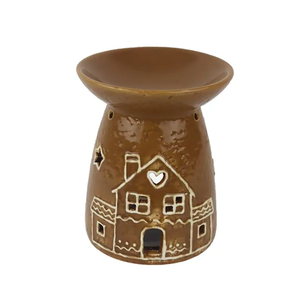 Aroma lamp with a house motif X7161