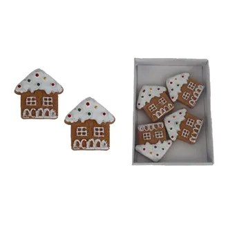 Gingerbread, 4 pcs X7208