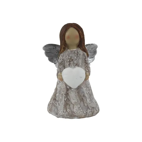 Decoration angel with heart X7245