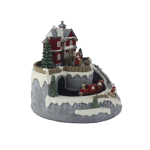 Christmas decoration with LED lighting, music X7408