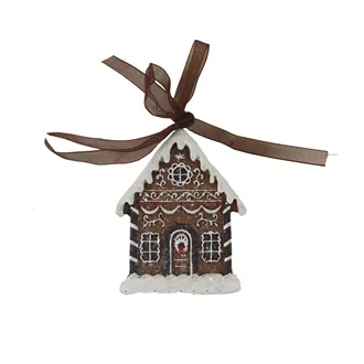Gingerbread house for hanging X7413