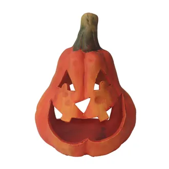 Pumpkin candle holder X7425/1