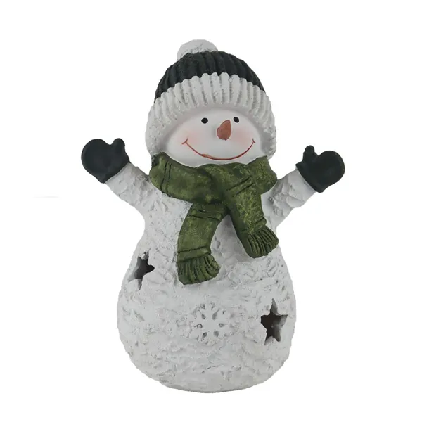 Snowman with LED lighting X7507