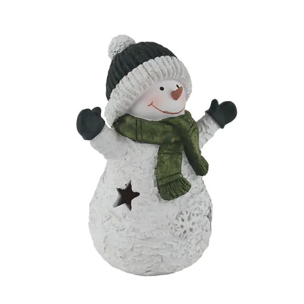 Snowman with LED lighting X7507