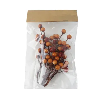 Berry twig, 6 pcs X7538