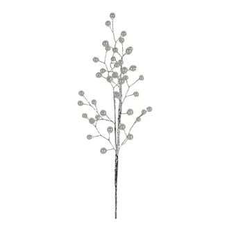 Decorative twig with beads X7590