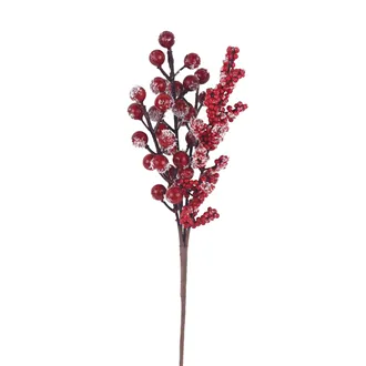Decorative twig with berries X7606