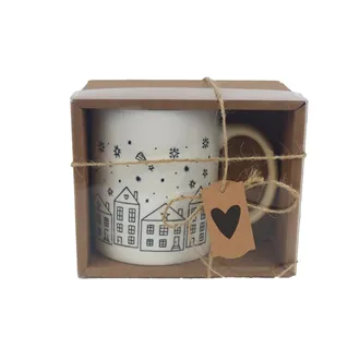 Porcelain mug in box X7635/ S1