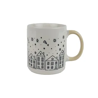 Porcelain mug X7635