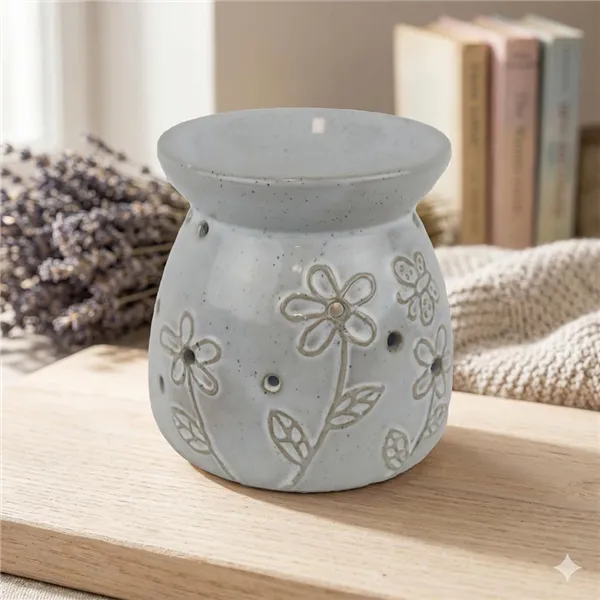 Aroma lamp with flowers X7665