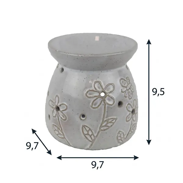 Aroma lamp with flowers X7665