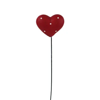 Decorative heart on stick X7710
