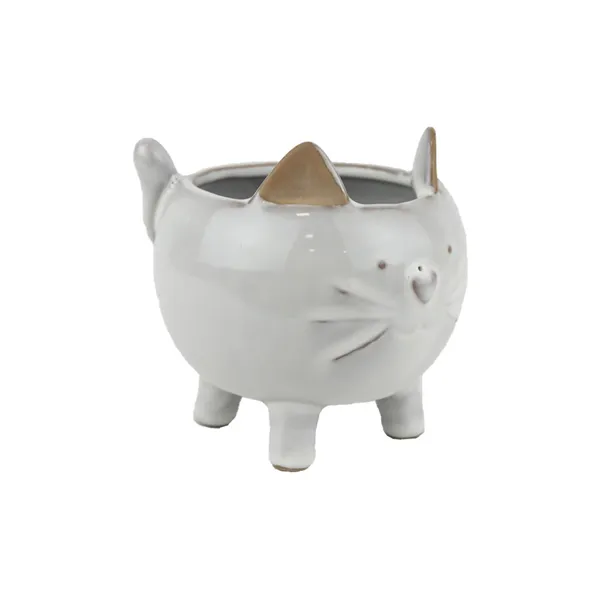 Cat plant decoration X7759/1