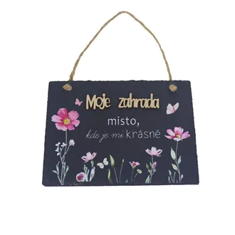 Slate board for hanging X7913