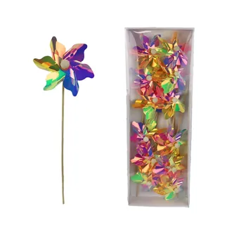 Colorful pinwheel, 12 pcs X7935