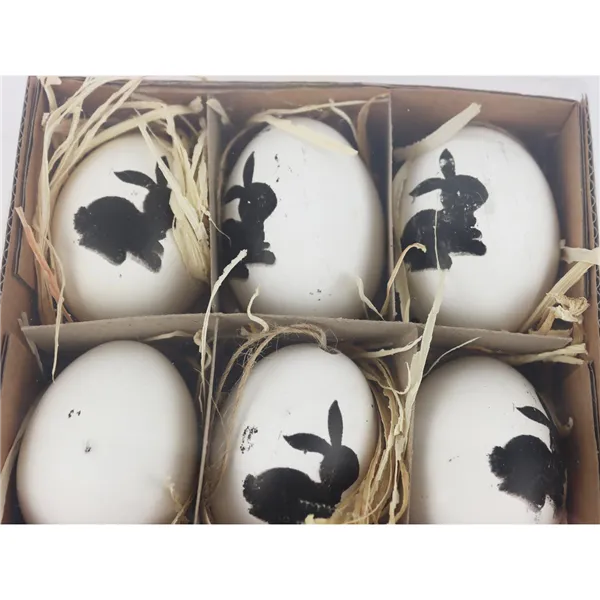 Easter eggs, 6 pcs 2nd quality X7944B