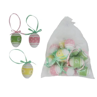 Easter eggs, 12 pcs X7962