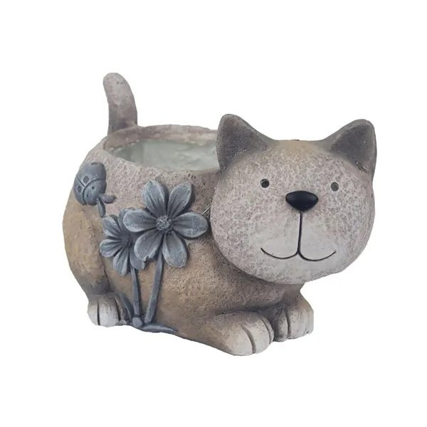Cat decoration for planting X8052