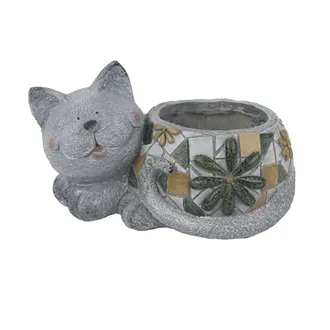 Cat decoration for planting X8064
