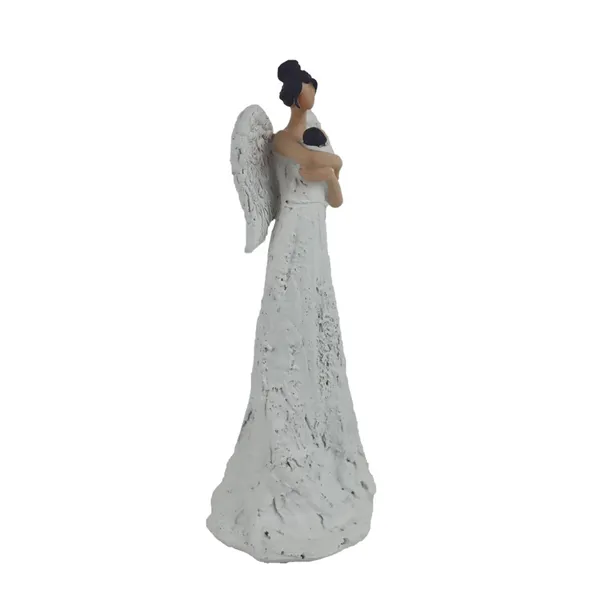 Angel decoration with baby X8089