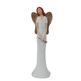 Decoration angel with flower X8173/2