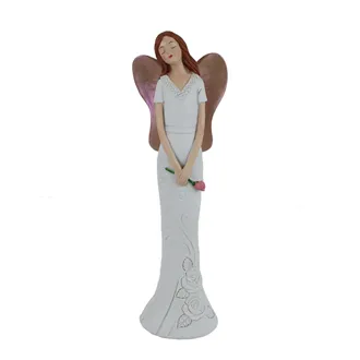 Decoration angel with flower X8173/3