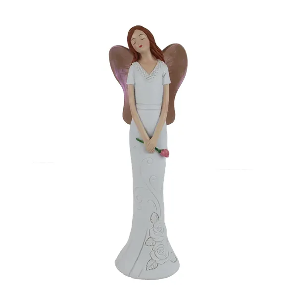Decoration angel with flower X8173/3
