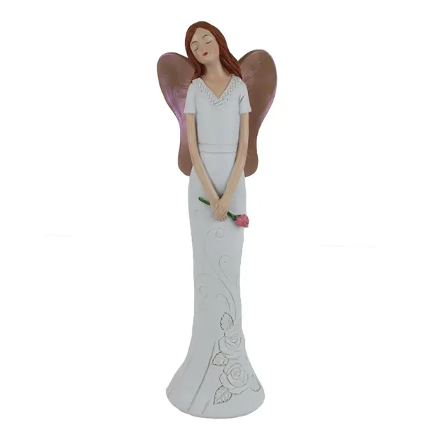 Decoration angel with flower X8173/4