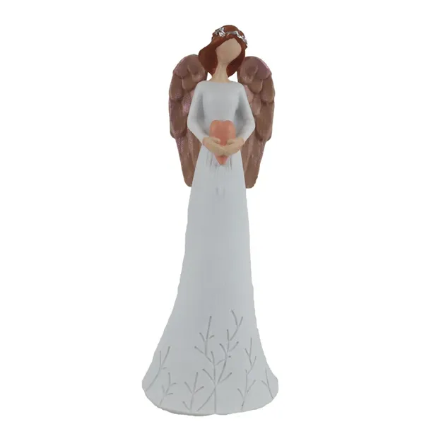 Angel decoration with heart X8182/2