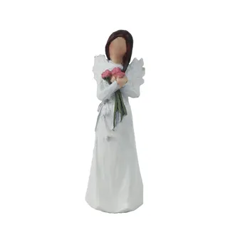 Angel decoration with flower X8185
