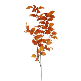 Decorative branch with rose leaves X8365