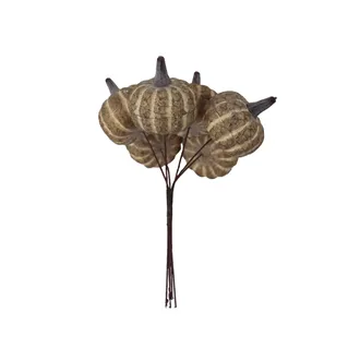 Decorative pumpkin, 6 pcs X8401-20