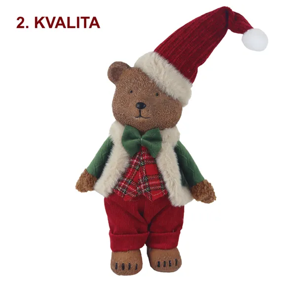 Teddy bear decoration 2nd quality X8532/B