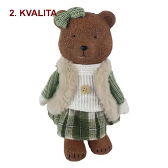 Teddy bear decoration 2nd quality X8533/2B