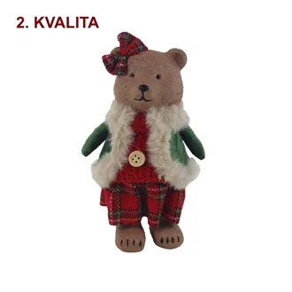 Teddy bear decoration 2nd quality X8539/B