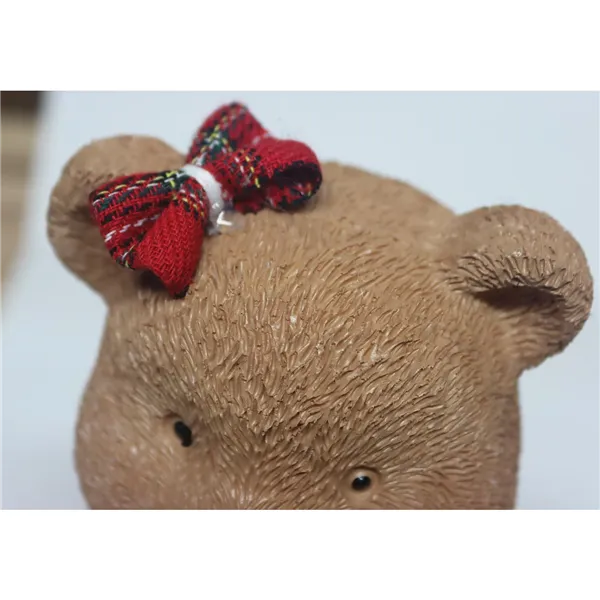 Teddy bear decoration 2nd quality X8539/B