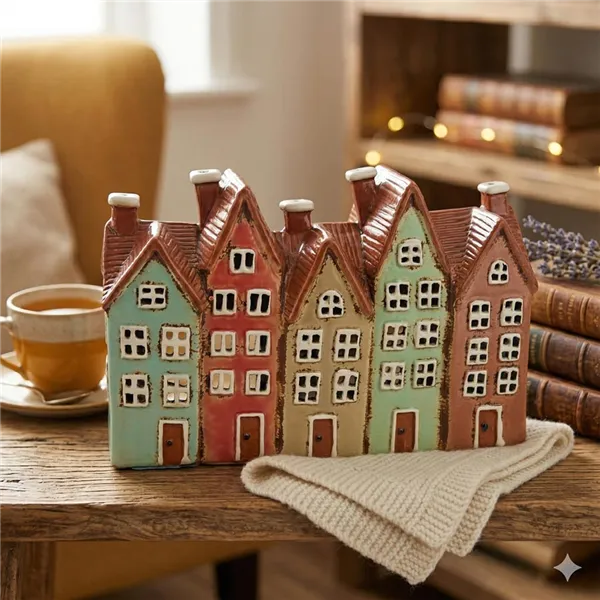 Candle house decoration X8655