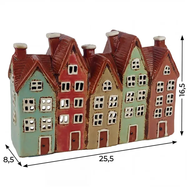 Candle house decoration X8655