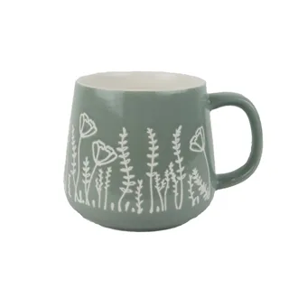 Porcelain Mug Wildflowers X8700