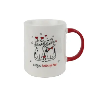 Porcelain Mug Cats X8706